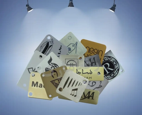 مارک فلزی لباس